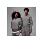 Jordan Brooklyn Fleece Ανδρικό Φούτερ με Κουκούλα Γκρι