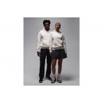Jordan Brooklyn Fleece Ανδρικό Φούτερ με Κουκούλα Λευκό
