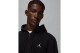 Jordan Brooklyn Fleece Ανδρική Ζακέτα με Κουκούλα Μαύρη