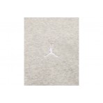 Jordan Brooklyn Fleece Ανδρική Ζακέτα με Κουκούλα Γκρι Ανοιχτό