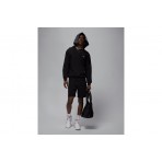 Jordan Brooklyn Fleece Ανδική Μακρυμάνικη Μπλούζα Μαύρη