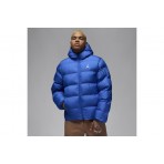 Jordan Brooklyn Ανδρικό Μπουφάν Puffer Μπλε