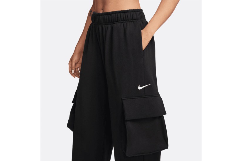 Nike Sportswear Γυναικείο Παντελόνι Φόρμας Μαύρο