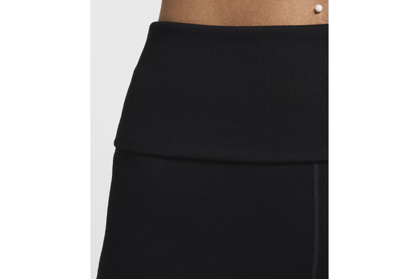 Nike One Dri-FIT Γυναικείο Ψηλόμεσο Μακρύ Κολάν Μαύρο