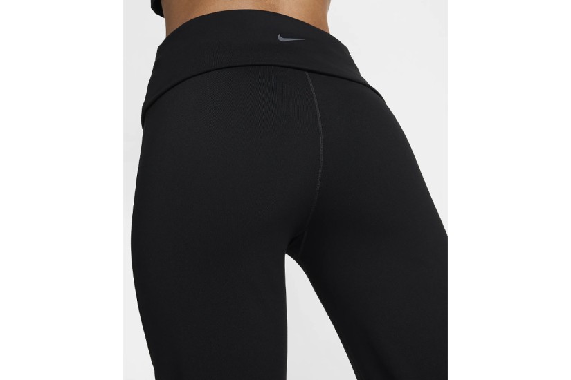 Nike One Dri-FIT Γυναικείο Ψηλόμεσο Μακρύ Κολάν Μαύρο