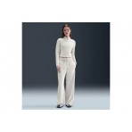 Nike Sportswear Phoenix Plush Γυναικεία Μακρυμάνικη Μπλούζα με Φερμουάρ Μπεζ