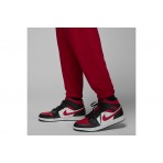 Jordan Sport Crossover Dri-FIT Ανδρικό Παντελόνι Φόρμας Κόκκινο