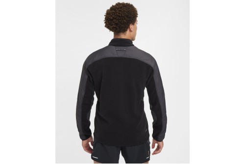 Nike Trail Polartec Μπλούζα Με Φερμουάρ Ανδρική (FV9962 010)