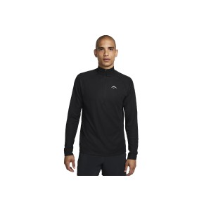Nike Trail Μπλούζα Με Φερμουάρ Ανδρική (FV9994 010)