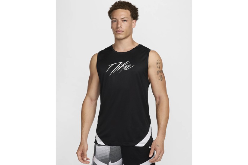 Nike Icon Dri-FIT Ανδρική Αμάνικη Μπλούζα Μαύρη