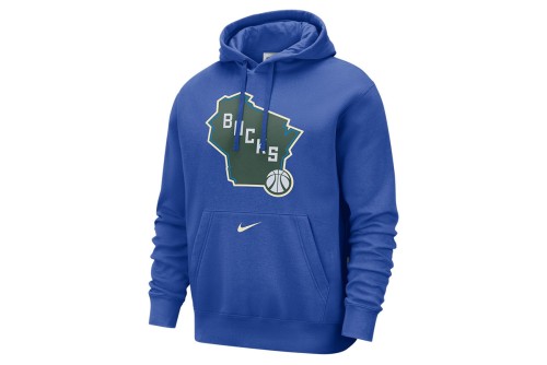 Nike Nba Milwaukee Bucks City Edition Hoodie Ανδρικό (FZ0604 480)