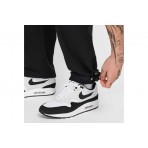 Nike Club Fleece Bungee Ανδρικό Παντελόνι Φόρμας Μαύρο