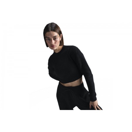 Nike Sportswear Phoenix Cozy Bouclé Γυναικεία Crop Top Μπλούζα