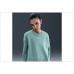 Nike Sportswear Phoenix Fleece Γυναικεία Μακρυμάνικη Μπλούζα Βεραμάν