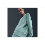Nike Sportswear Phoenix Fleece Γυναικεία Μακρυμάνικη Μπλούζα Βεραμάν