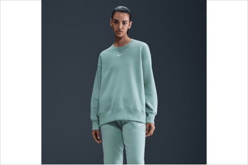 Nike Sportswear Phoenix Fleece Μπλούζα Με Λαιμόκοψη Γυναικεία (FZ4270 017)