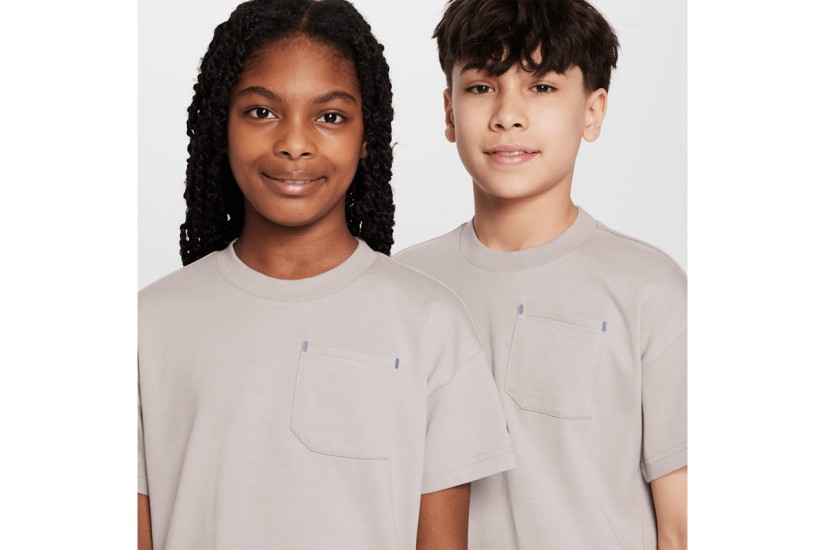 Nike Sportswear City Utility Παιδικό Κοντομάνικο T-Shirt Μπεζ