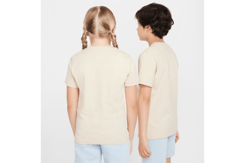 Nike Sportswear Παιδικό Κοντομάνικο T-Shirt Μπεζ