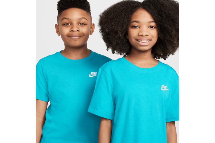 Nike Sportswear Παιδικό Κοντομάνικο T-Shirt Τυρκουάζ