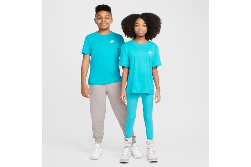 Nike Sportswear Παιδικό Κοντομάνικο T-Shirt Τυρκουάζ