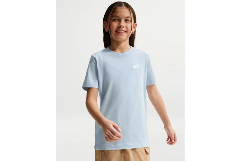Nike Sportswear Παιδική Κοντομάνικη Μπλούζα Σιέλ