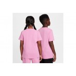 Nike Sportswear Παιδικό Κοντομάνικο T-Shirt Ροζ