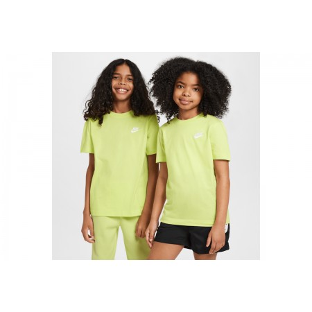 Nike Sportswear Παιδικό Κοντομάνικο T-Shirt Λαχανί