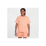 Nike Sportswear Essential Παιδικό Κοντομάνικο T-Shirt Πορτοκαλί