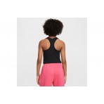 Nike Sportswear Ribbed Παιδική Αμάνικη Μπλούζα Μαύρη