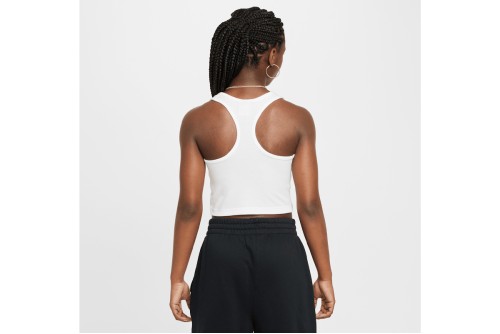 Nike Sportswear Ribbed Μπλούζα Αμάνικη (FZ5551 100)