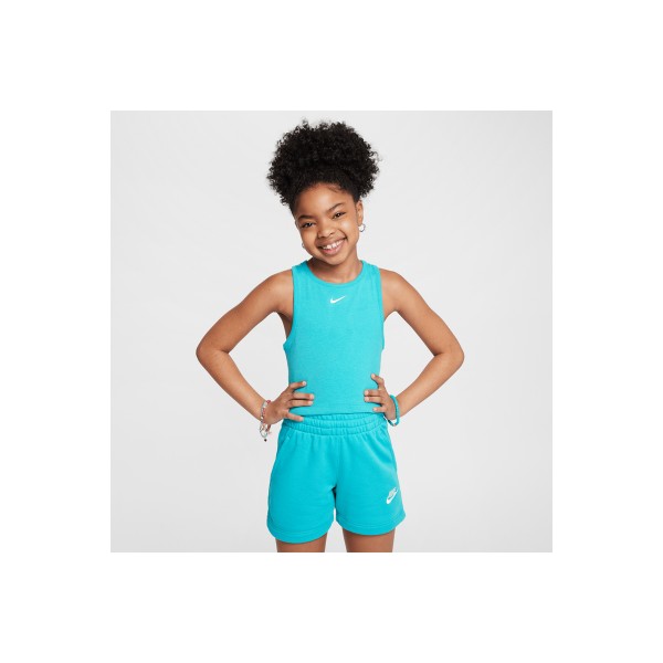 Nike Sportswear Ribbed Μπλούζα Αμάνικη (FZ5551 345)