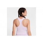 Nike Sportswear Ribbed Παιδική Αμάνικη Μπλούζα Λιλά