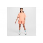Nike Sportswear Essential Παιδικό Κοντομάνικο T-Shirt Σομόν
