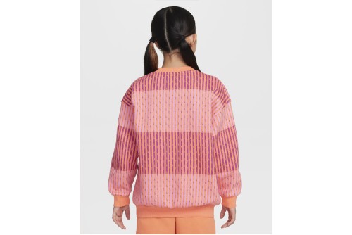 Nike Sportswear Club Fleece Μπλούζα Με Λαιμόκοψη (FZ5575 643)