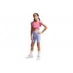 Nike One Dri-FIT Παιδικό Κοντό Κολάν Λεβάντα