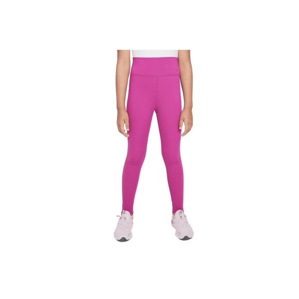 Nike One Dri-Fit High-Waisted Κολάν Μακρύ (FZ5605 616)