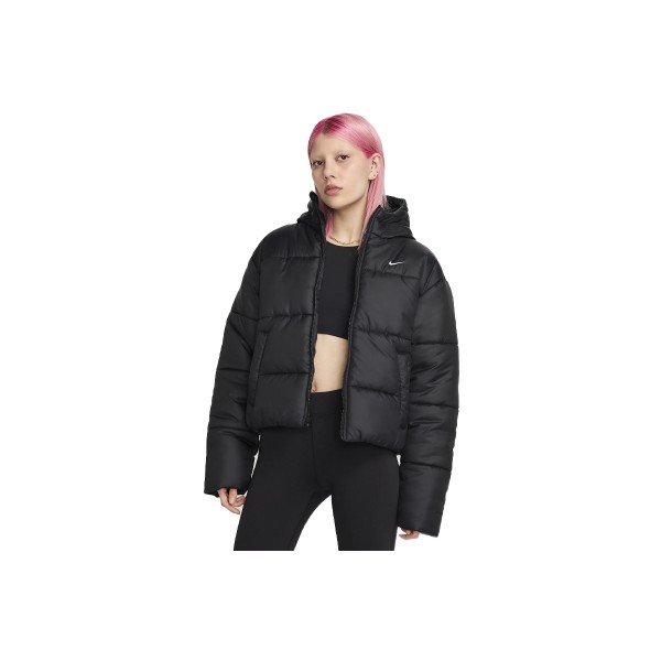 Nike Sportswear Classic Therma-Fit Μπουφάν Puffer Γυναικείο (FZ5899 010)