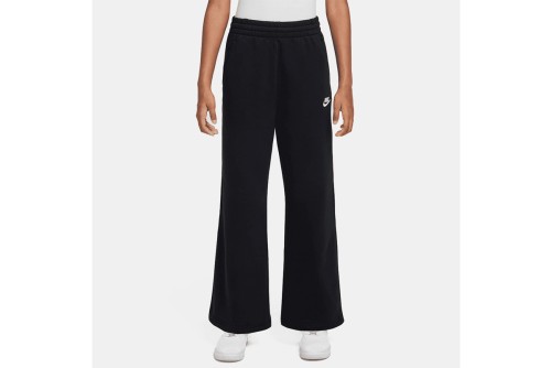 Nike Sportswear Club Fleece Wide-Leg Παντελόνι Φόρμας (FZ6774 010)