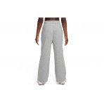Nike Sportswear Club Fleece Wide-Leg Παιδικό Παντελόνι Φόρμας Γκρι
