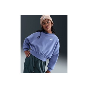 Nike Sportswear Club Fleece Boxy Μπλούζα Με Λαιμόκοψη (FZ9244 499)