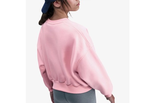 Nike Sportswear Club Fleece Boxy Μπλούζα Με Λαιμόκοψη (FZ9244 690)