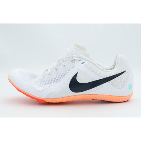 Nike Zoom Rival Multi Unisex Παπούτσια για Στίβο Λευκά, Μαύρα, Πορτοκαλί
