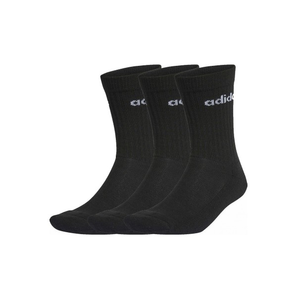 Adidas Performance Half Cushioned Κοντές Κάλτσες 3 Ζευγάρια (GE6171)