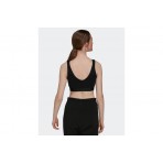 Adidas Performance Crop Top Γυναικείο Αμάνικο Μπουστάκι