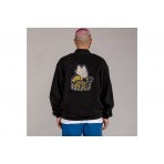 Grimey Hive Button Ανδρικό Μπουφάν Sherpa Μαύρο