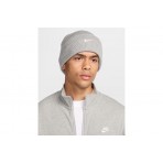 Nike Peak Swoosh Χειμερινό Σκουφάκι Γκρι