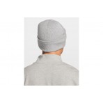 Nike Peak Swoosh Χειμερινό Σκουφάκι Γκρι