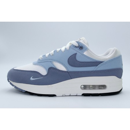 Nike Air Max 1 87 Textile Sneakers Σιέλ, Λευκά, Ίντιγκο
