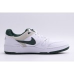 Nike Full Force Low Ανδρικά Sneakers Λευκά, Κυπαρισσί