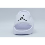 Jordan Franchise Ανδρικές Παντόφλες Λευκές